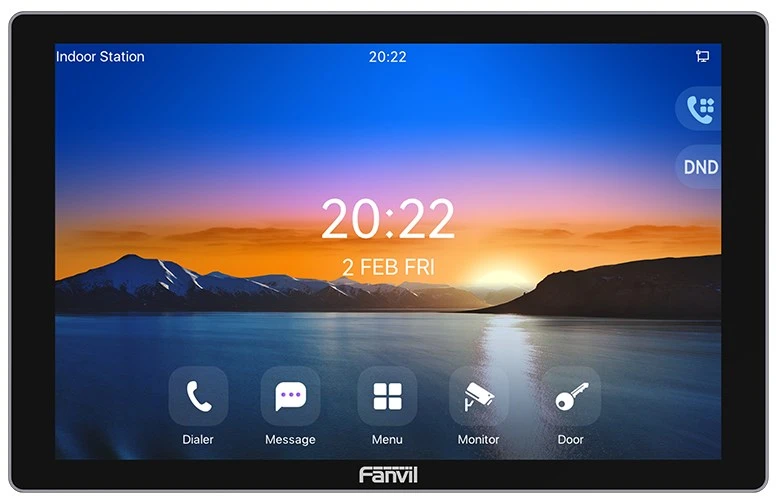 FNV Fanvil i506W vaizdo telefonspynės sistema 25,6 cm (10.1″) Juoda