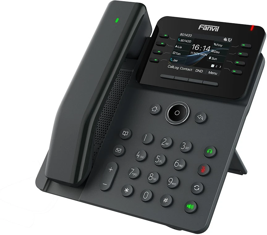 FNV Fanvil V62 Pro IP telefonas Juoda 12 linijos LCD