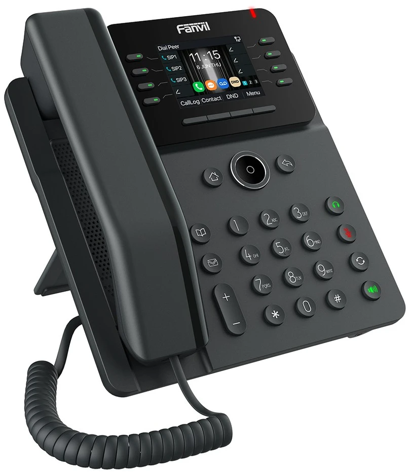 FNV Fanvil V62G IP telefonas Juoda 12 linijos LCD