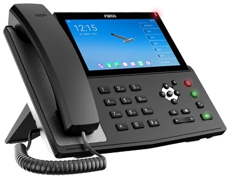 FNV Fanvil X7A IP telefonas Juoda 20 linijos LCD „Wi-Fi“