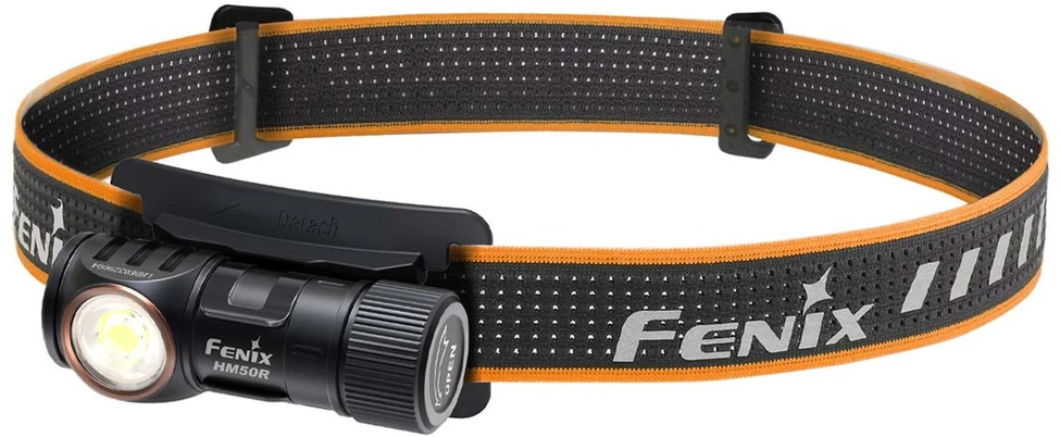 LED žibintuvėlis-galvos lempa Fenix ​​HM50R V2.0