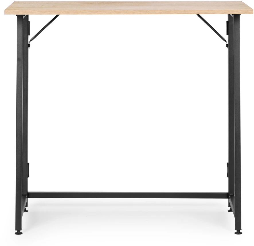 Foldable Computer Desk 80×45 cm Nešiojamas kompiuteris Table Loft Style ModernHome