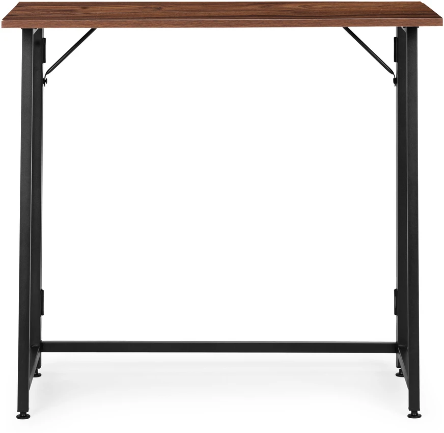 Foldable Computer Desk 80×45 cm Nešiojamas kompiuteris Table Loft Style ModernHome