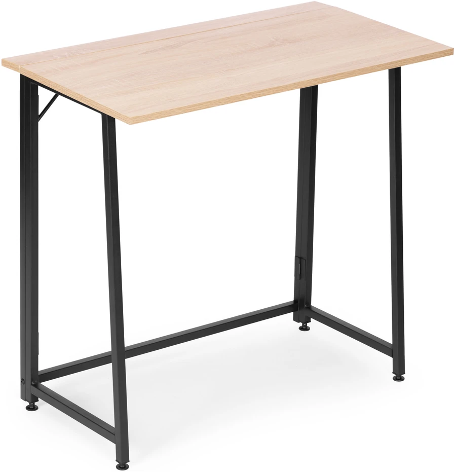 Foldable Computer Desk 80×45 cm Nešiojamas kompiuteris Table Loft Style ModernHome