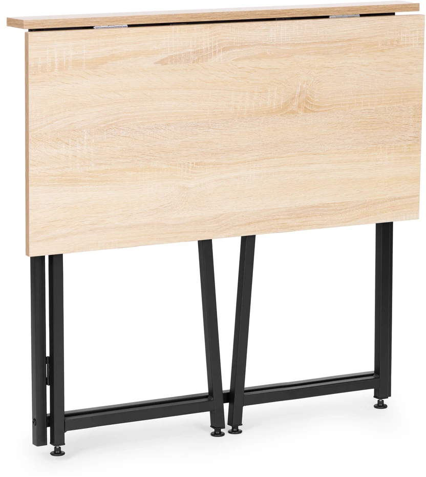 Foldable Computer Desk 80×45 cm Nešiojamas kompiuteris Table Loft Style ModernHome