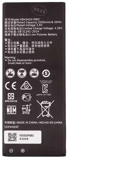 For_Huawei „Huawei HB4342A1RBC Baterija“, skirta „Huawei 2200 mAh Li-Ion“ (OĮG)