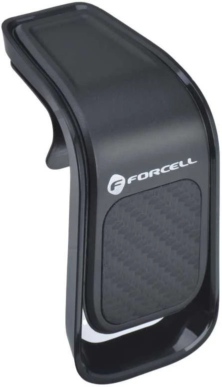 Automobilinis telefono laikiklis Forcell F-Grip Carbon B060 oro išleidimo angos juodas