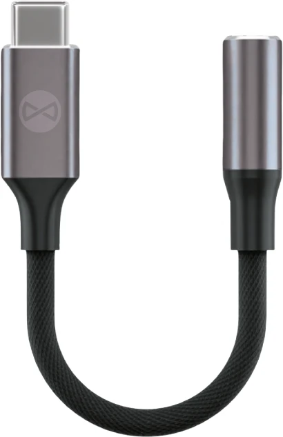 Forever garso adapteris AJC-01 jack 3,5 mm – USB-C juodas