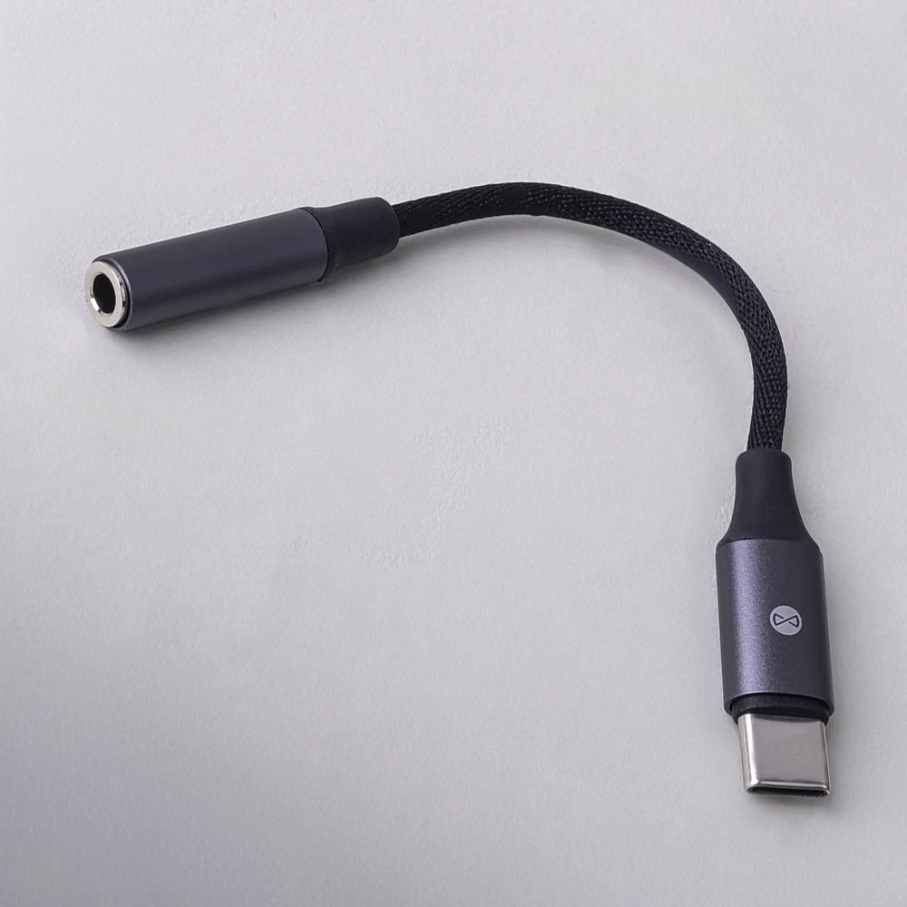 Forever garso adapteris AJC-01 jack 3,5 mm – USB-C juodas