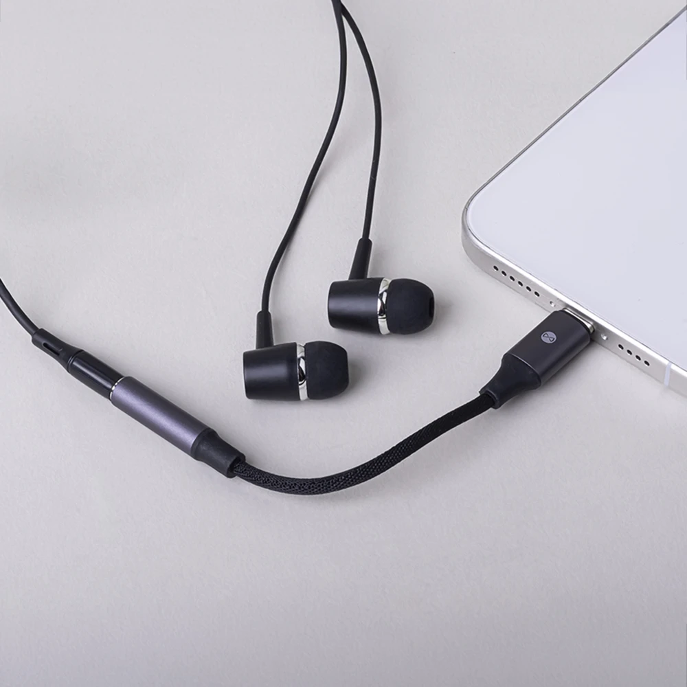 Forever garso adapteris AJC-01 jack 3,5 mm – USB-C juodas