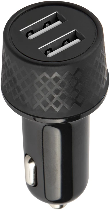 Forever automobilinis įkroviklis 1xUSB 2,4A + 1xUSB QC 3.0 LA-03 juodas