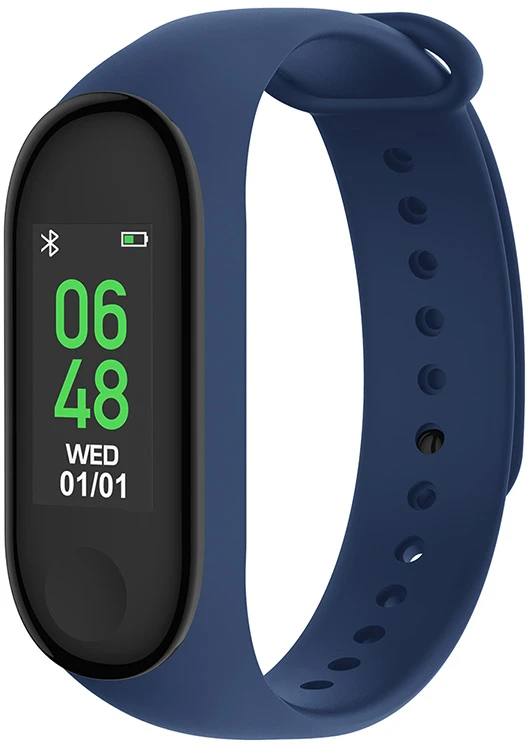 Išmanusis laikrodis Forever Smartband Fitband SB-50 | spalva: mėlyna