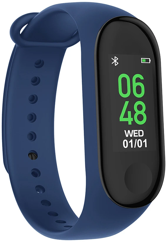Išmanusis laikrodis Forever Smartband Fitband SB-50 | spalva: mėlyna