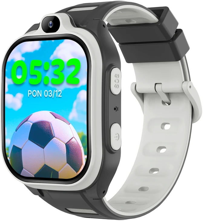 Išmanusis laikrodis vaikams Forever Išmanusis laikrodis GPS WiFi 4G Kids Boost KW-530 juodas