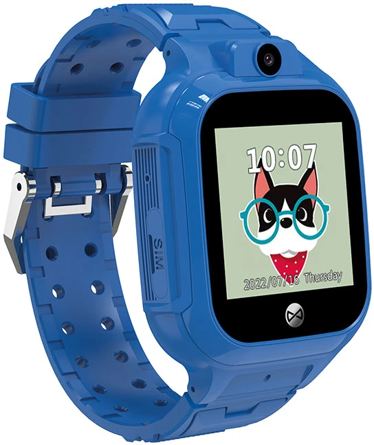 Forever išmanusis laikrodis GPS WiFi Kids See Me! 3 KW-320 mėlynas