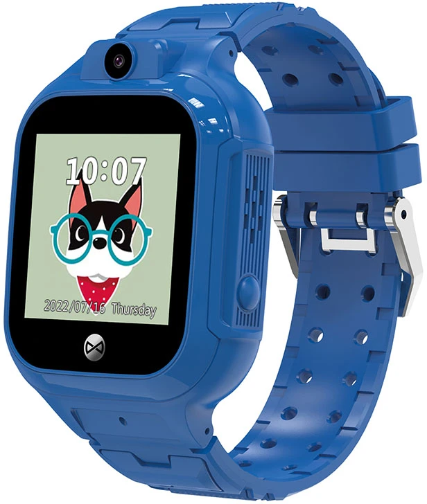 Forever išmanusis laikrodis GPS WiFi Kids See Me! 3 KW-320 mėlynas