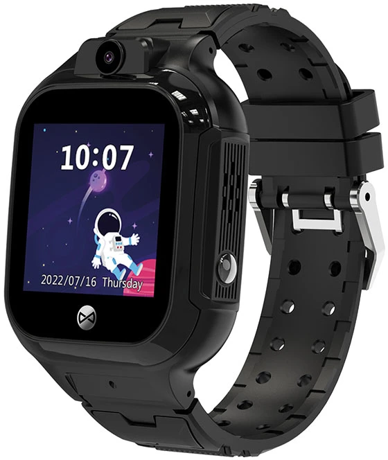 Forever išmanusis laikrodis GPS WiFi Kids See Me! 3 KW-320 juodas