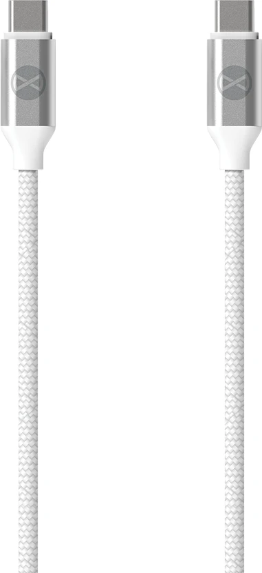 Forever USB-C – USB-C laidas 1,2 m 3A 20W WHP12320 baltas