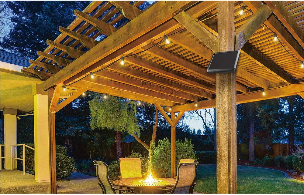 "Forever Light" LED saulės girlianda SUNARI FLS-60 7,5 m 10 lempučių IP44