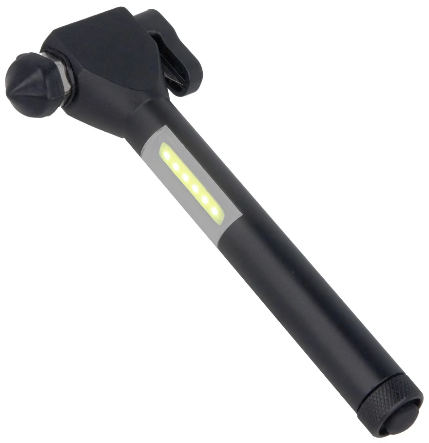 Forever Light LED žibintuvėlis EMERGENCY su plaktuku ir magnetu 2xAAA COB FLF-03