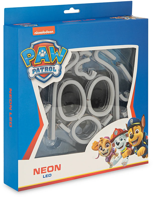 Plastrol Psi Patrol Neoninė LED lemputė su stovu Paw Patrol – Skye OW-120546