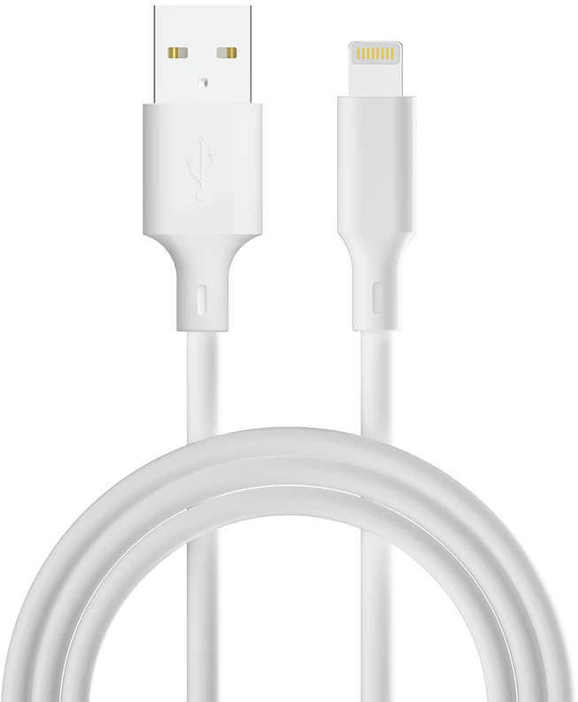 Forever recycling USB-A – Lightning laidas 1,5m 2,4A HDKR12-AL-00 baltas