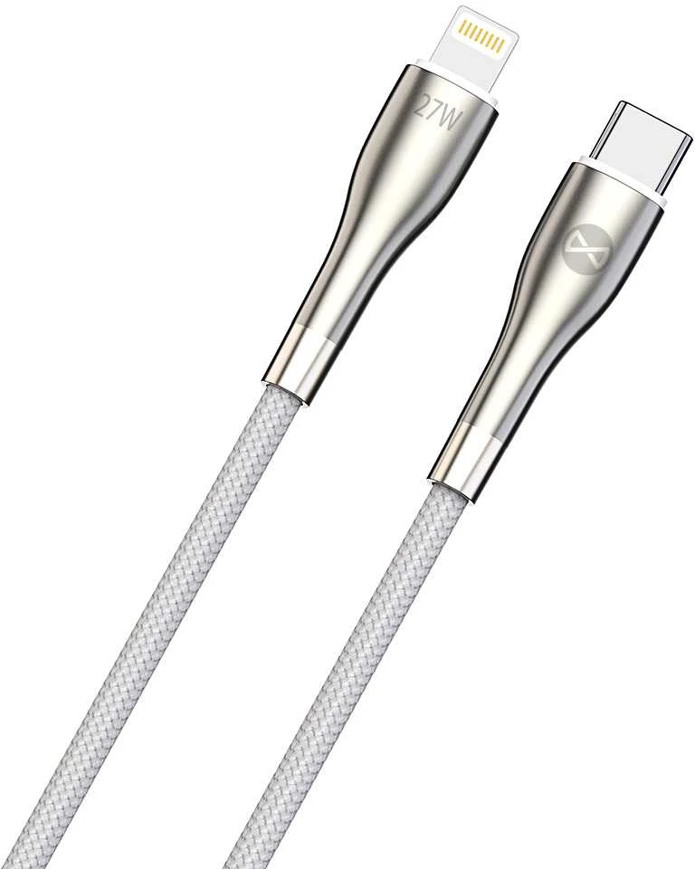 Baseus Forever Sleek laidas USB-C – Lightning 1,0 m 27W baltas