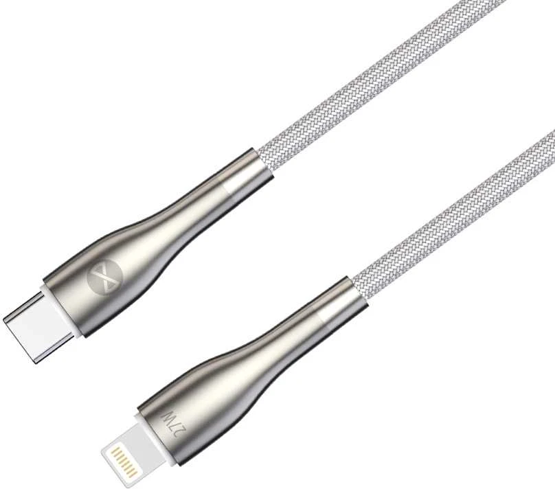 Baseus Forever Sleek laidas USB-C – Lightning 1,0 m 27W baltas