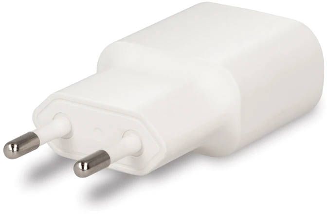 Forever TC-01 įkroviklis 1x USB 2A baltas + Lightning laidas