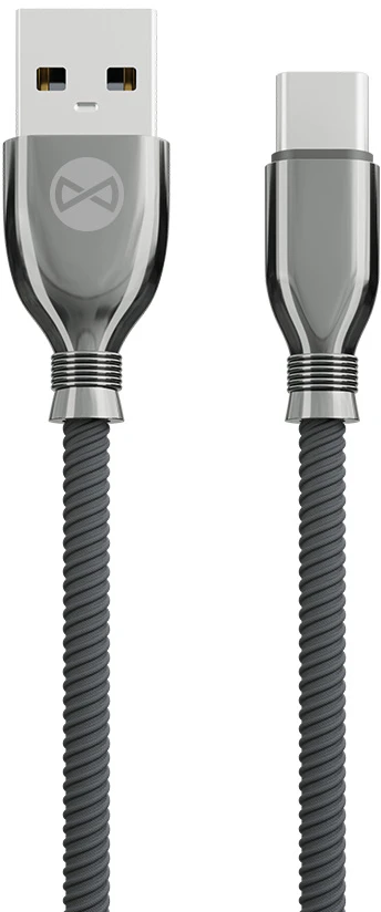 Forever Tornado USB – USB-C laidas 1,0 m 3A juodas