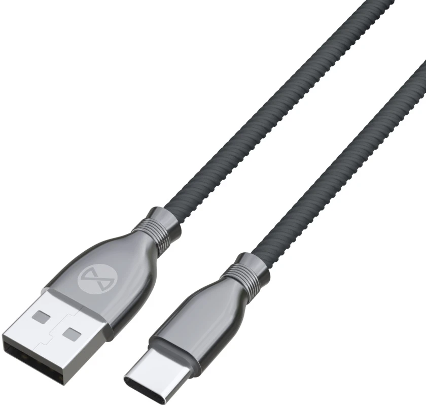 Forever Tornado USB – USB-C laidas 1,0 m 3A juodas