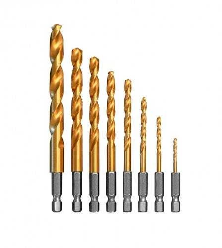Grąžtas Forte_Tools Metalo grąžtų komplektas Forte Tools, 2-10 mm, 8 vnt