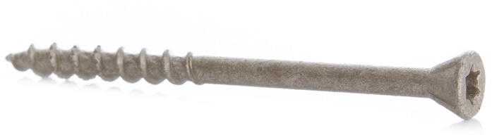 Grąžtas Forte Tools Forte_Tools Terasų medsraigčiai 4,2 x 55, ruspert, rudi, 200 vnt.
