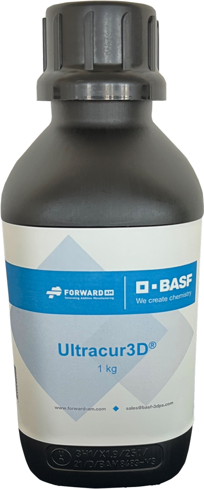 Forward Am Basf Ultracur3D Tough UV derva ST 45 - 1kg - Juoda