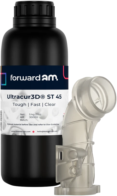 Forward AM ST 4500 derva su 3D spausdintu pavyzdžiu
