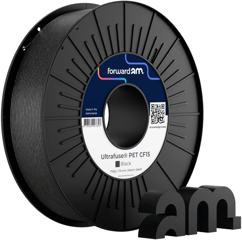 Forward Am BASF Ultrafuse PET CF15 - 0.75kg - 1.75mm - juodas
