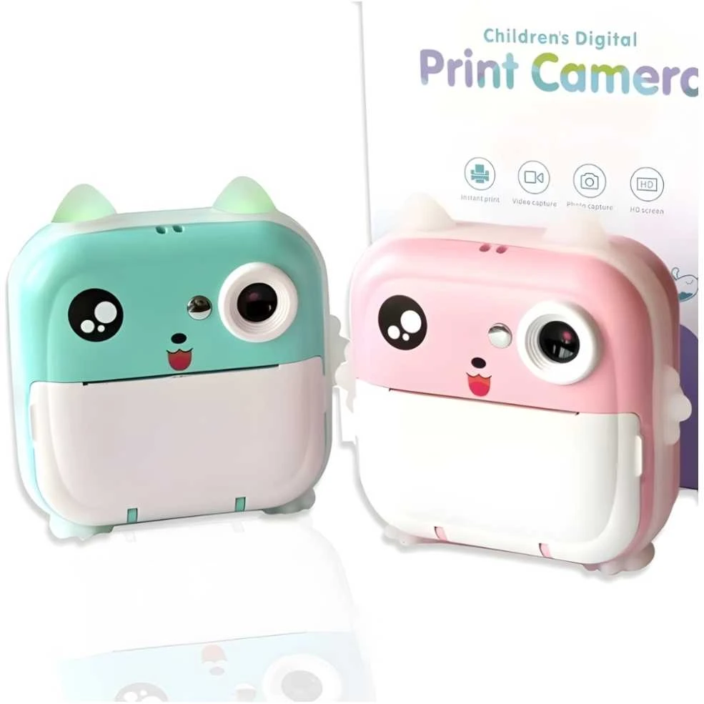 Instant camera for children MajesticLine rožinės spalvos