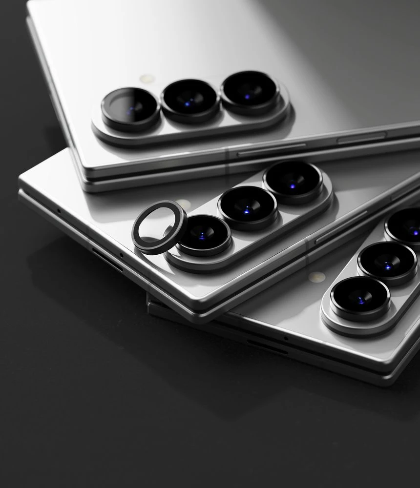 FOTOAPARATO APSAUGA RINGKE CAMERA FRAME 2-PACK Samsung Galaxy Z FOLD 7 / 8 ULTRA Juodas