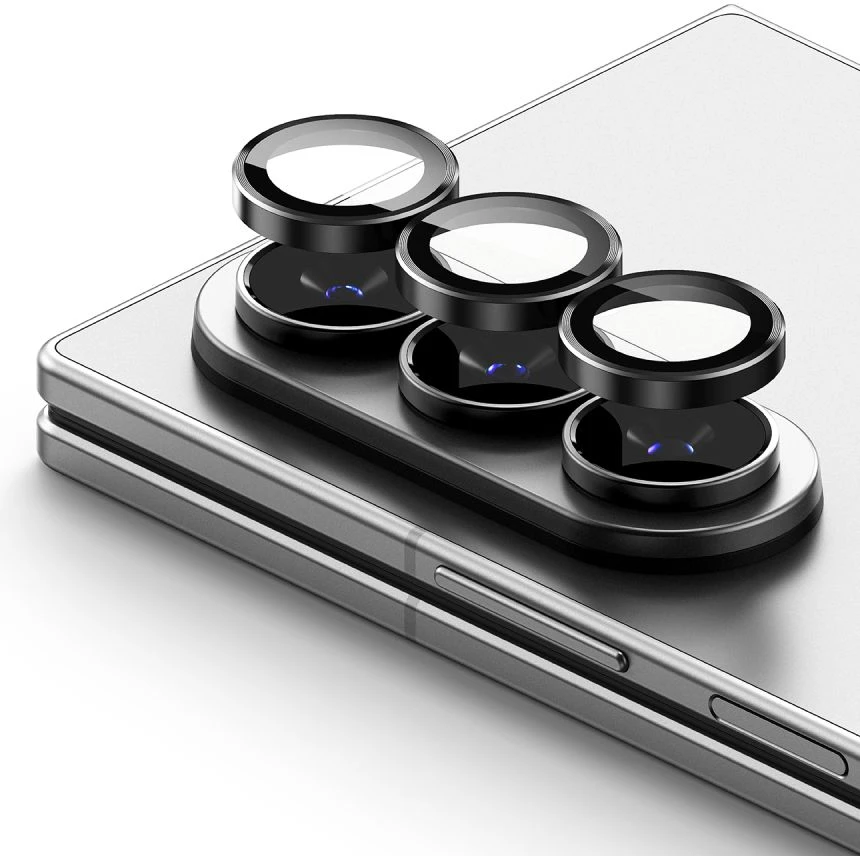 FOTOAPARATO APSAUGA RINGKE CAMERA FRAME 2-PACK Samsung Galaxy Z FOLD 7 / 8 ULTRA Juodas