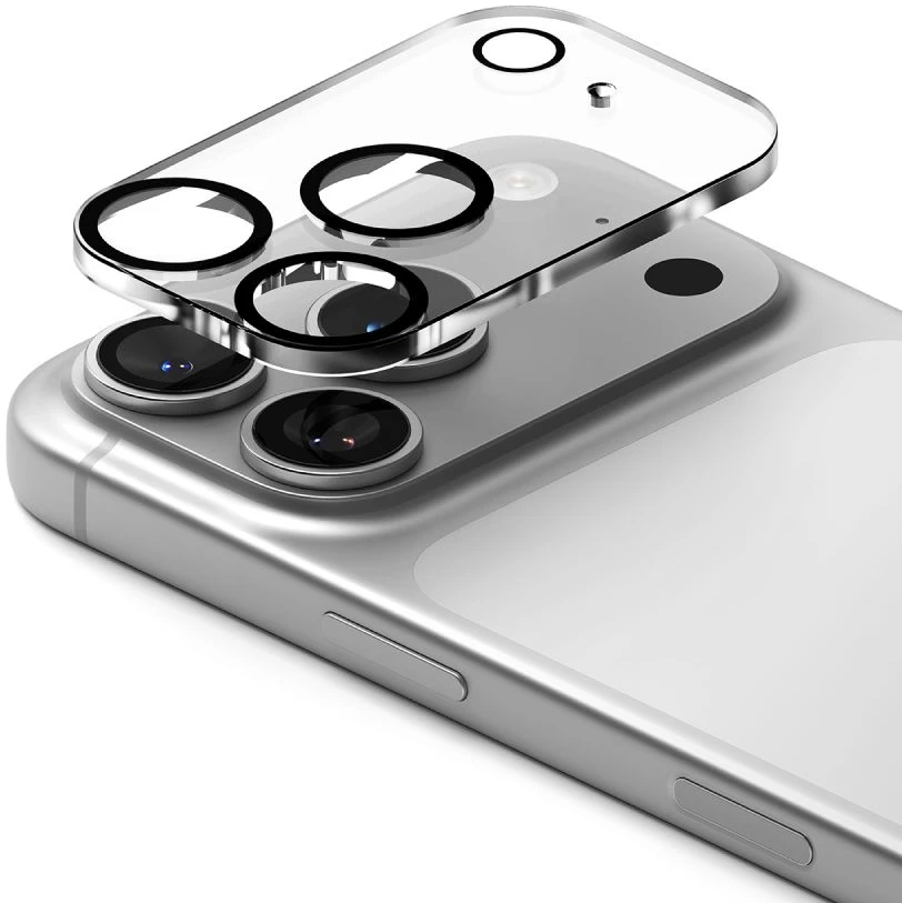 Ringke Camera Full Cover 2 vnt. Tempered Glass for iPhone 18 Pro - Juodas