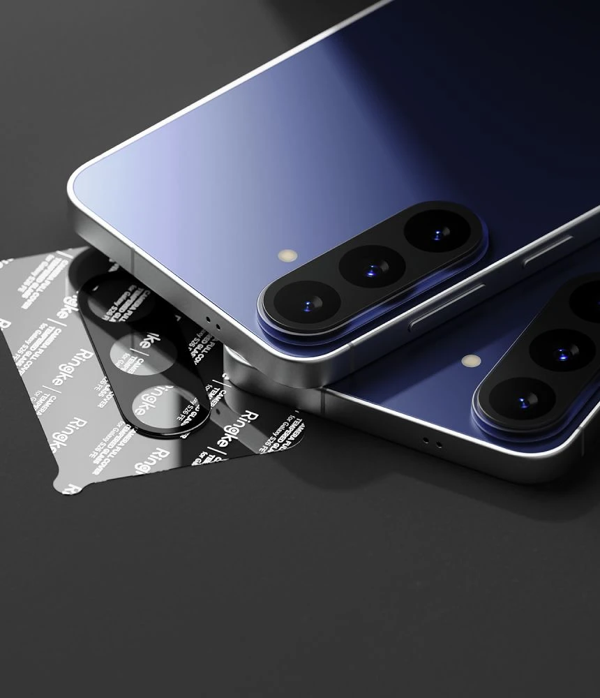 FOTOAPARATO APSAUGA RINGKE CAMERA FULL COVER 2-PACK Galaxy S26 FE JUODA