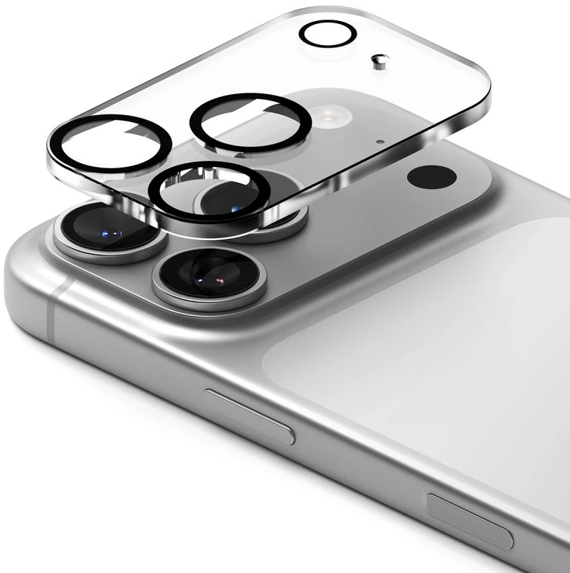 Ringke Camera Full Cover 2 vnt. Tempered Glass for iPhone 18 Pro Max - Juodas