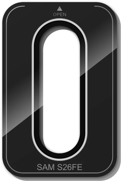 FOTOAPARATO APSAUGA Tech-Protect CAMRING FIT+ Samsung Galaxy S26 FE SKAIDRI