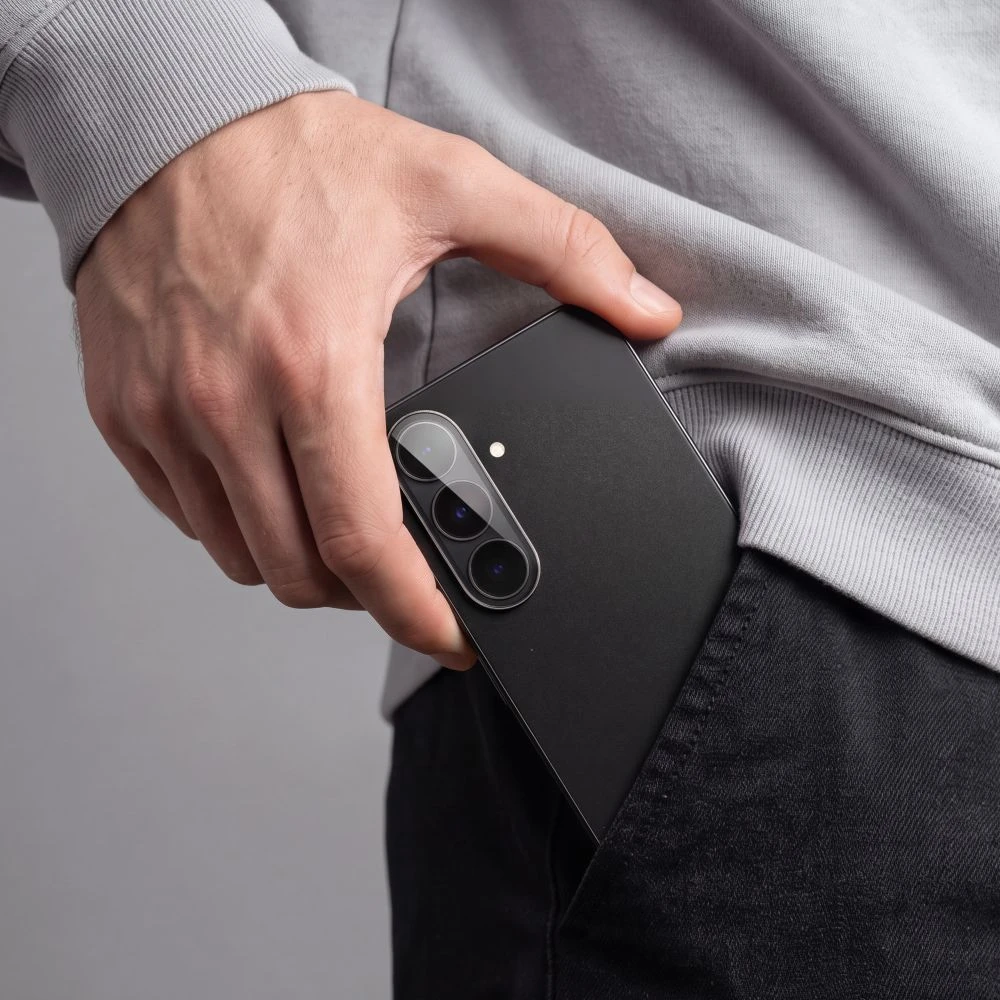 FOTOAPARATO APSAUGA Tech-Protect CAMRING FIT+ Samsung Galaxy S26 FE SKAIDRI