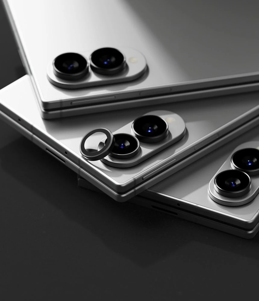 FOTOAPARATO APSAUGINIS RĖMELIS RINGKE CAMERA FRAME 2-PACK Samsung Galaxy Z FOLD 8 Juodas