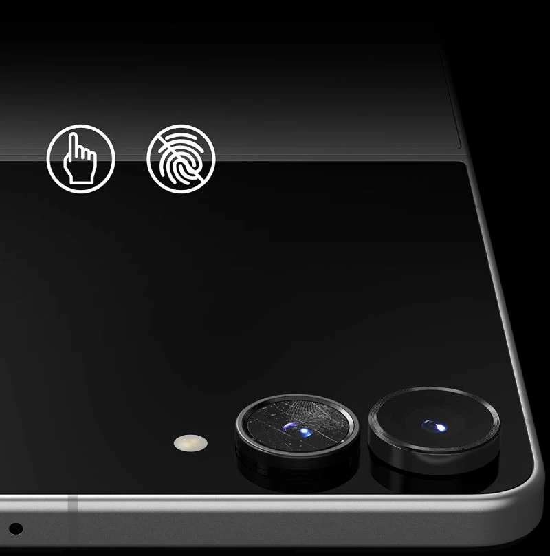 FOTOAPARATO APSAUGINIS RĖMELIS RINGKE CAMERA FRAME 2-PACK Samsung Galaxy Z FLIP 8 Juodas