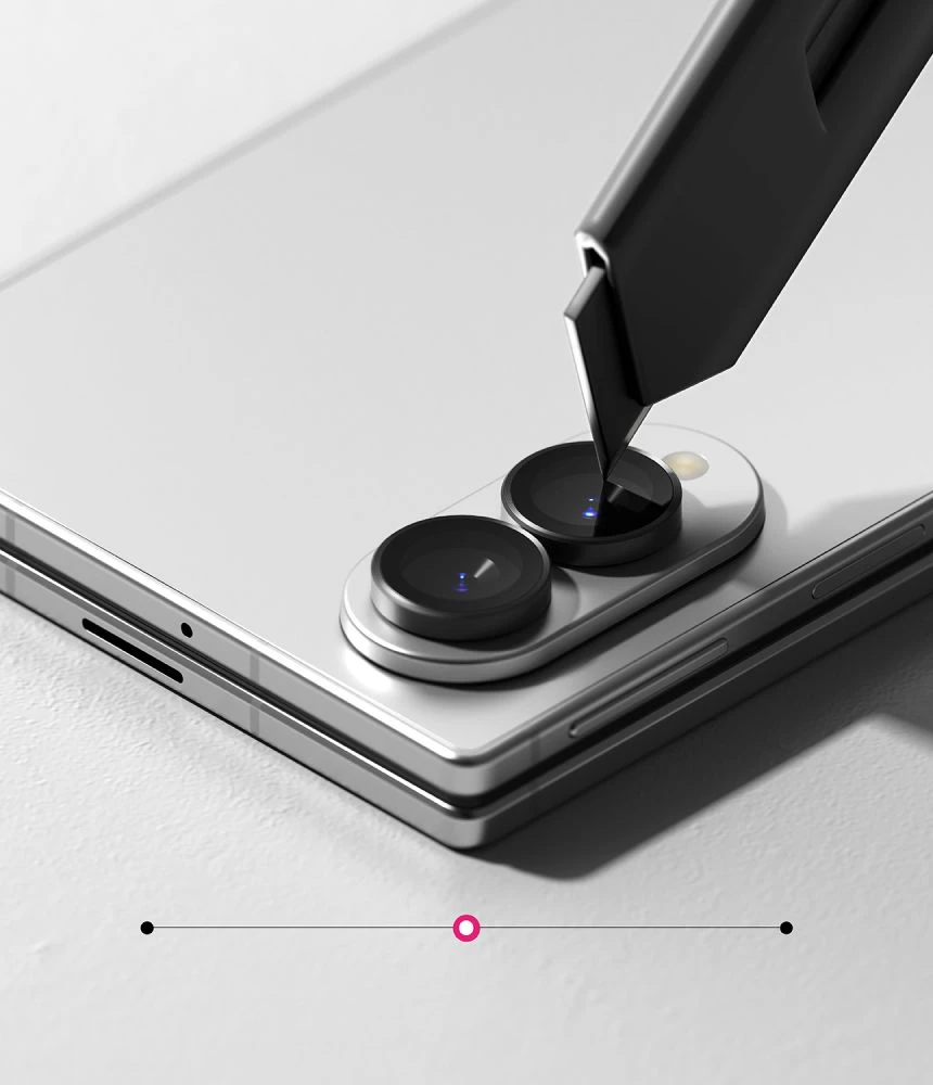 FOTOAPARATO APSAUGINIS RĖMELIS RINGKE CAMERA FRAME 2-PACK Samsung Galaxy Z FOLD 8 Juodas