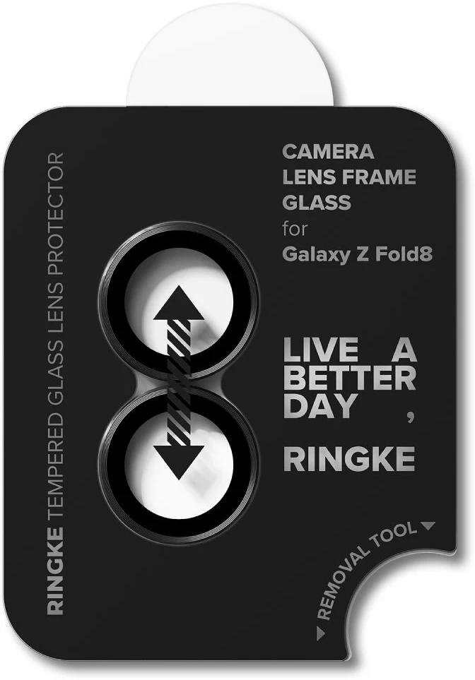 FOTOAPARATO APSAUGINIS RĖMELIS RINGKE CAMERA FRAME 2-PACK Samsung Galaxy Z FOLD 8 Juodas