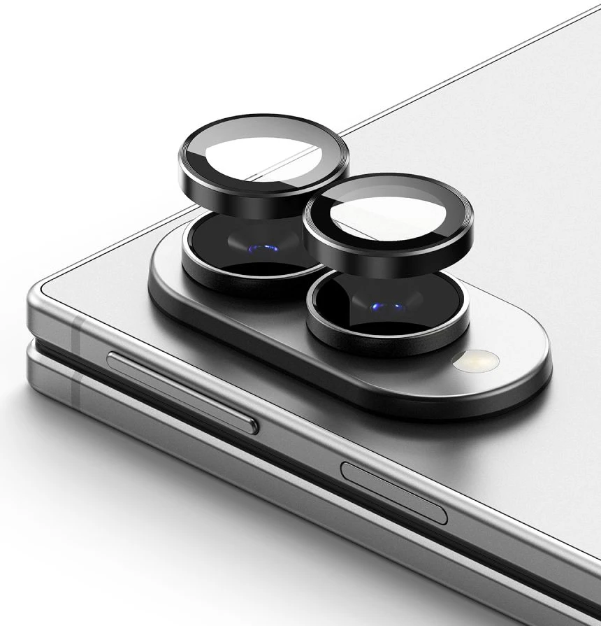 FOTOAPARATO APSAUGINIS RĖMELIS RINGKE CAMERA FRAME 2-PACK Samsung Galaxy Z FOLD 8 Juodas