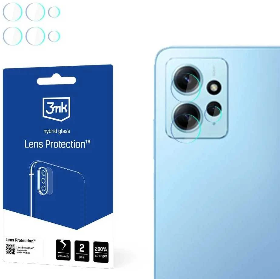 Fotoaparato stiklas Xiaomi Redmi Note 12 7H 3mk Lens Protection serijos objektyvas